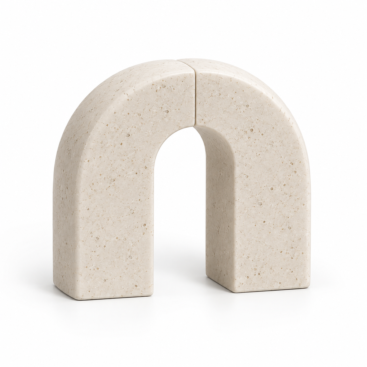 Arcstone Classic Arch Bookends - white background