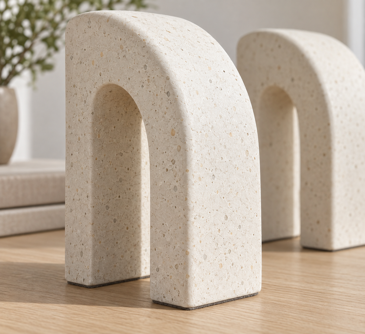 Arcstone Classic Arch Bookends - detail close-up